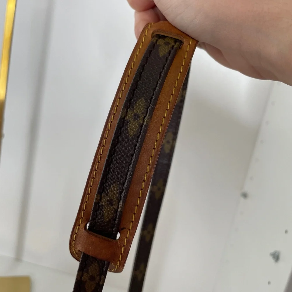 authentic with COA louis vuitton monogram mini danube crossbody bag - Picture 12 of 14